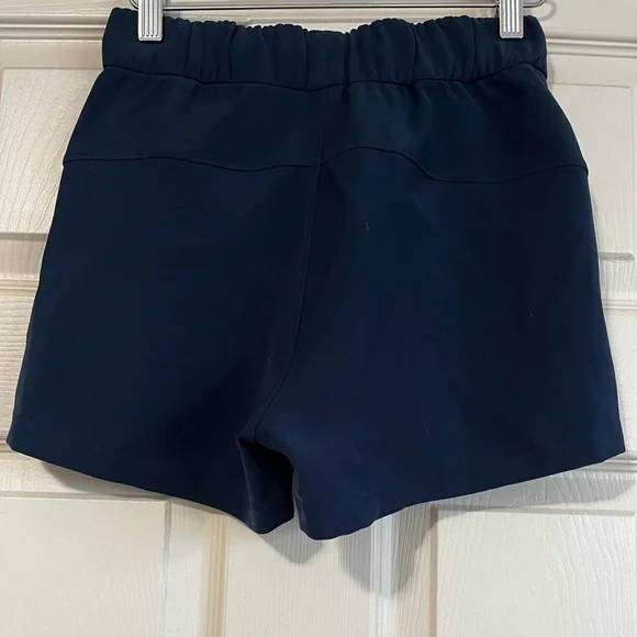 Lululemon On the Fly Navy Blue Shorts Women’s Size 2 - Picture 5 of 9